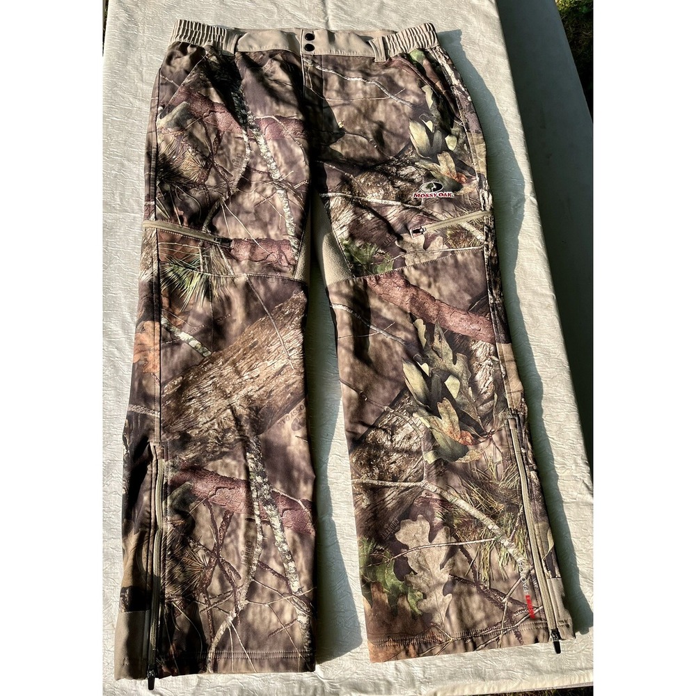 Mossy Oak Break-Up Country Camo Hunting Pants Mens XL Scent-Factor TP1061